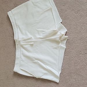 Amazon The Drop Whisper White Raw Edges Hem Shorts